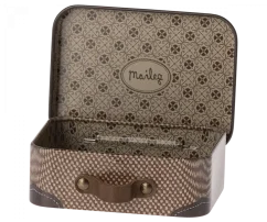 Aktentasche aus Metall Brown micro Maileg