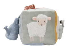 Little Dutch Textile Würfel mit Bauernhofaktivitäten