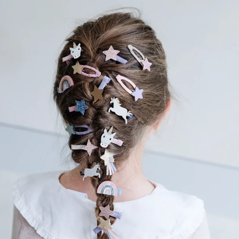 Clips über dem Regenbogen