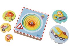 Mehrschichtiges Baustellen-Puzzle