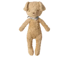 Pudl, vintage plyšový pes - Soft sand Maileg