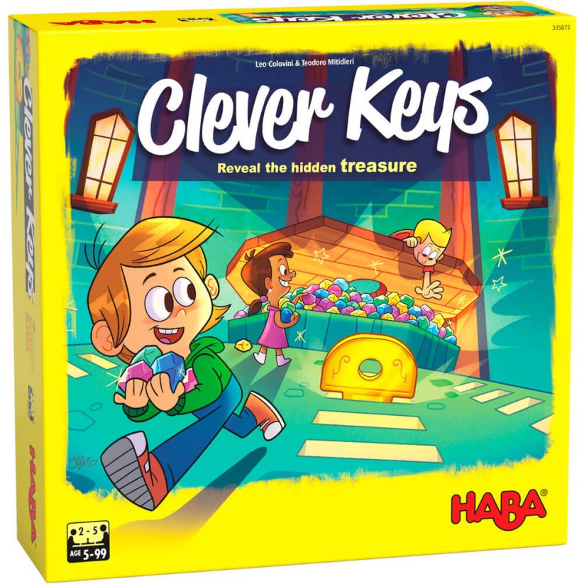 Společenská hra pro děti Moudré klíče