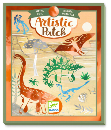 Koláž: Artistic patch: Dinosaury