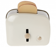 Miniatur-Toaster aus weißem Maileg