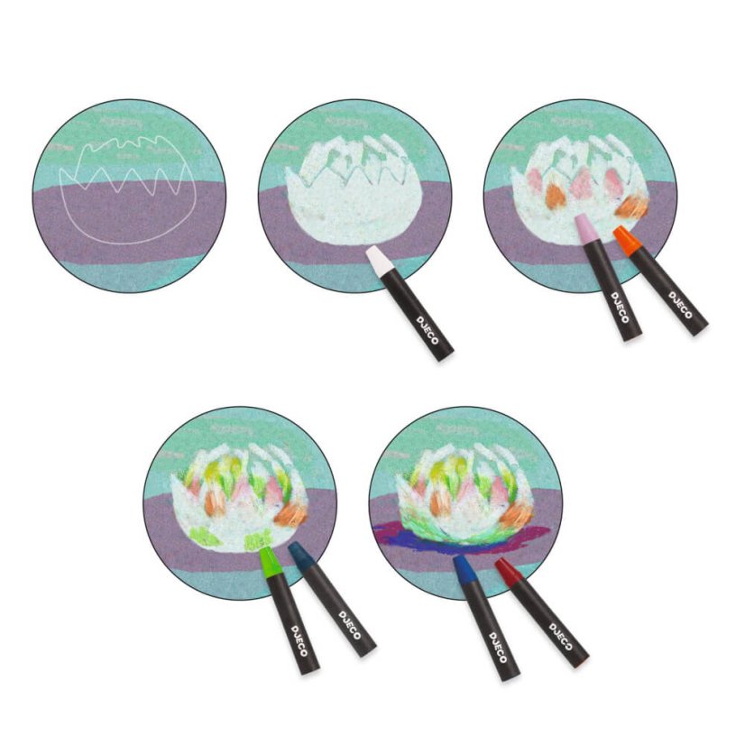 Inspiriert von Claude Monet: Seerosen auf dem Teich