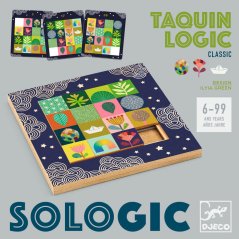 SOLOGIC: Taquin Logic Holzpuzzle