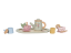 Little Dutch Teeservice aus Holz mit Blumendruck