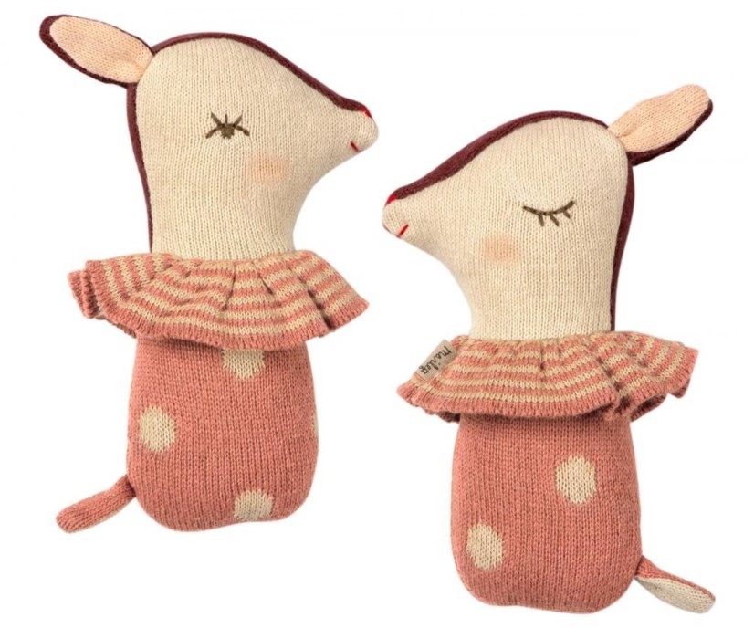 Hrkálka Bambi Ružová Maileg