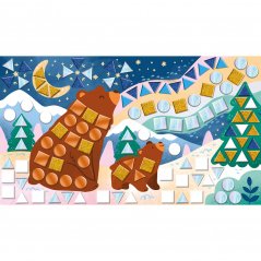 Kreatívna sada Midi Mozaika Zázračná zima od 5 rokov
