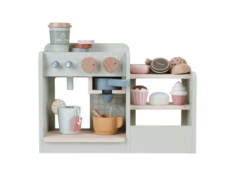 Little Dutch Große Kaffeemaschine mit Zubehör