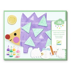 Zauberhafte Fingerfarben – Kleine Muster