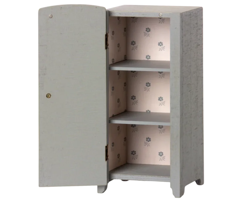 Miniatúrna skrinka Grey/mint Maileg