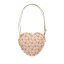 Kabelka Cottage Floral Ruffle Heart
