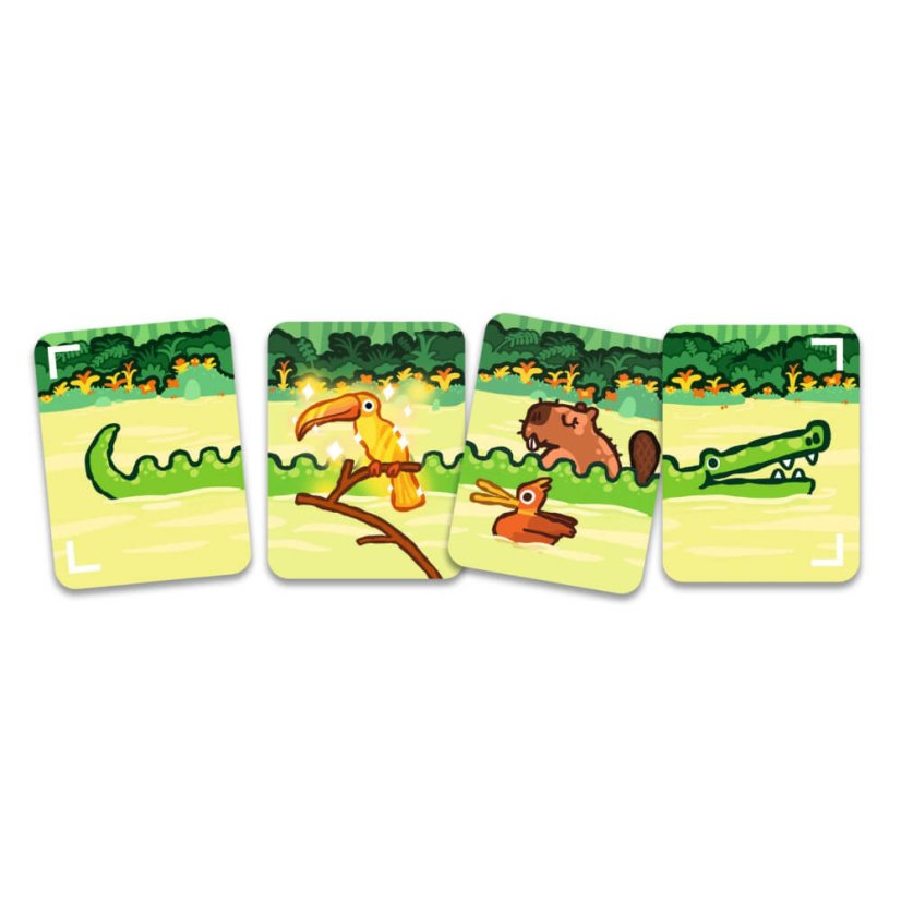Safari Croco kartová hra rizika