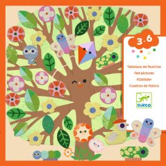 Filzbilder der Jahreszeiten