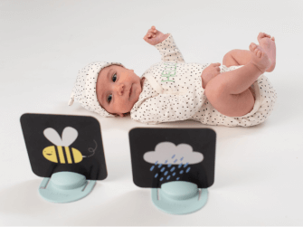 Ein Kartenset für das Bauchspiel