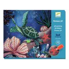Pod morskou hladinou 3D maľovanie