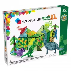 Magnetbausatz Dino World XL 50 Teile