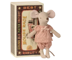 Velká sestra Myška v zápalkové krabičce Maileg