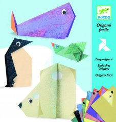 Origami-Kreativset: Polartiere