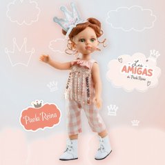 Oblečenie pre bábiky 32 cm - Overal s korunkou Cristi