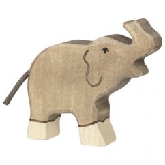 Elefant – kleiner, erhobener Rüssel