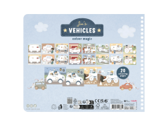 Little Dutch Malvorlagen mit Buntstiften Transport Jim