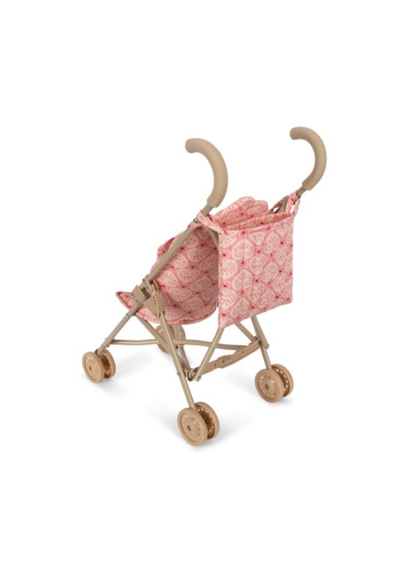 Kočárek pro panenky Lacy pink