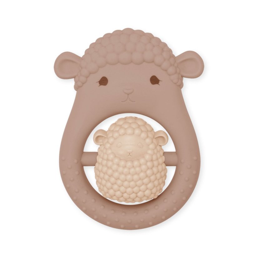 Silikonové kousátko Sheep Blush