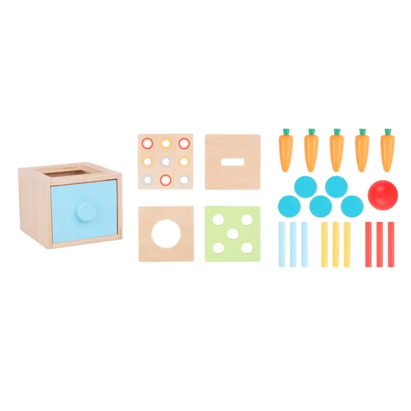 Montessori-Box Einsatz 4 in 1