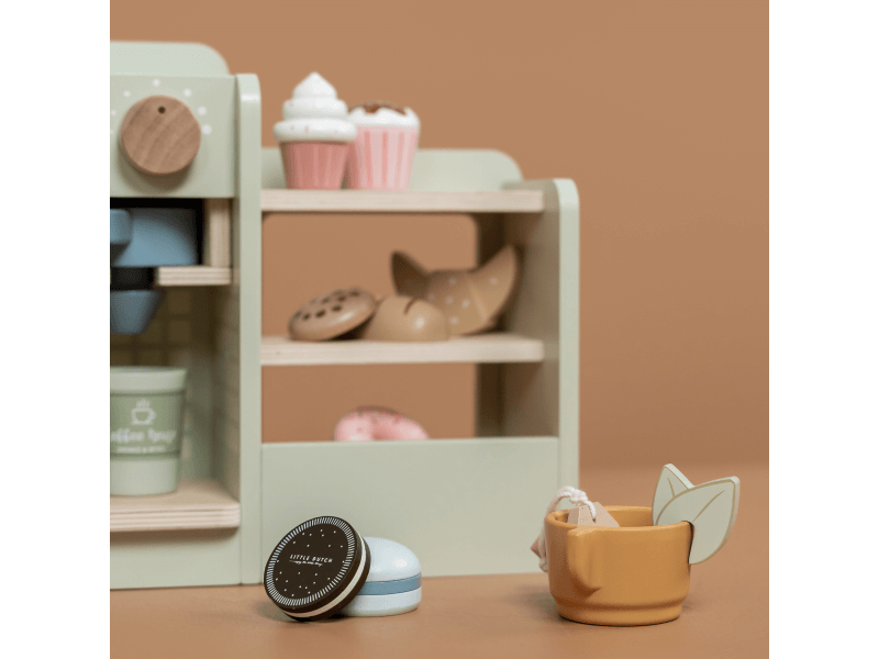 Little Dutch Große Kaffeemaschine mit Zubehör