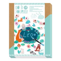 DIY-Vytvor si sám Zotierateľná tabuľka V lese