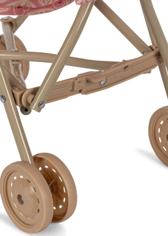 Kočárek pro panenky Lacy pink