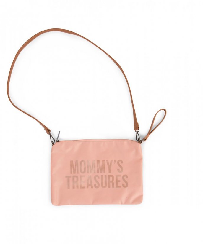 Pouzdro mommy treasures s poutkem Pink Copper