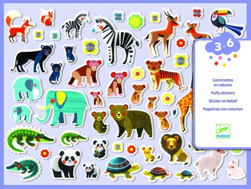 Geprägte Aufkleber: Mütter und Babys (Kleinigkeiten für die Kleinen)