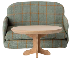 Ovaler Couchtisch Nature Maileg