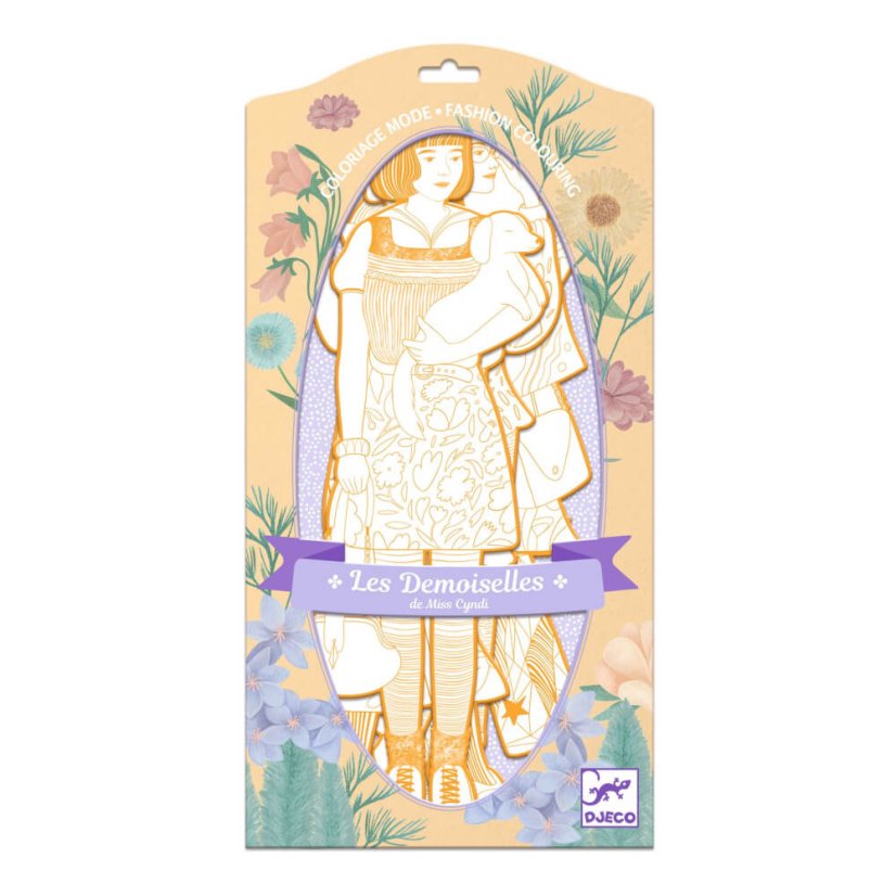 Große Malvorlagen Pfadfinder und Freundinnen (4 Stk.)