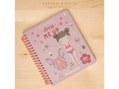 Little Dutch Stickerbuch Rosa & Friends – Dress me up