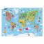 Puzzle Mapa sveta v kufríku 300 ks