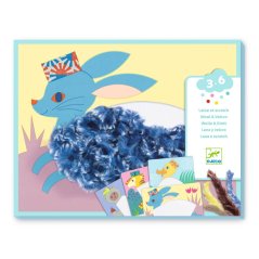 Gestalten mit Wolle und Klettverschluss Mit Mützen