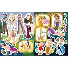 Samolepková knižka Disney Princezné