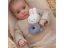 Hasenrassel Miffy flauschig blau