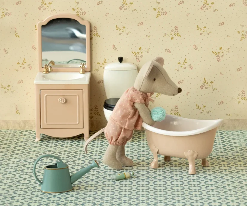 Mini-Badewanne rose Maileg