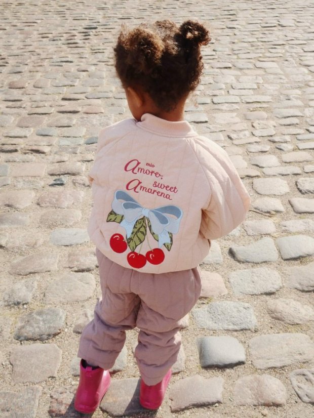 Dětská bunda bomber Cameo rose různé velikosti