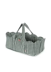 Tragbares Bett green check