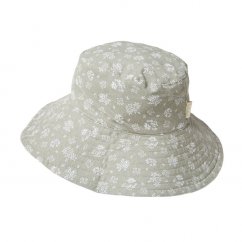 Doppelseitiger Hut mit Gänseblümchenmotiv, 3–6 Jahre