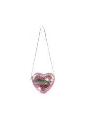 Kabelka heart cherry