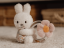 Hrkálka s korálkami králiček Miffy vintage kvety