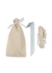 Velký plážový stan Tea stripe