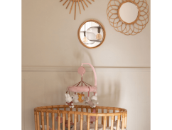 Little Dutch Musikkarussell Miffy flauschig rosa